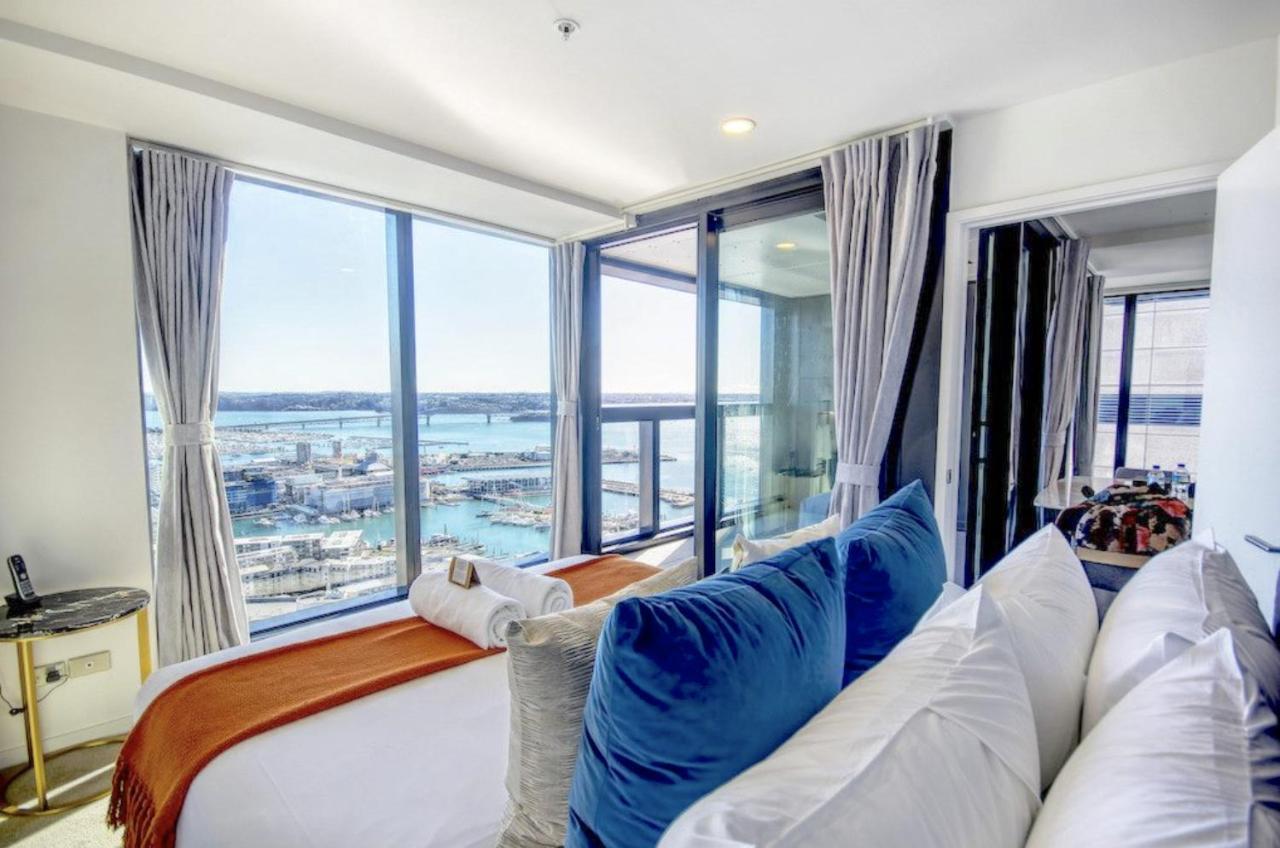Apartament Magnificent Skytower, Sea, Habour View In Cbd Auckland Zewnętrze zdjęcie